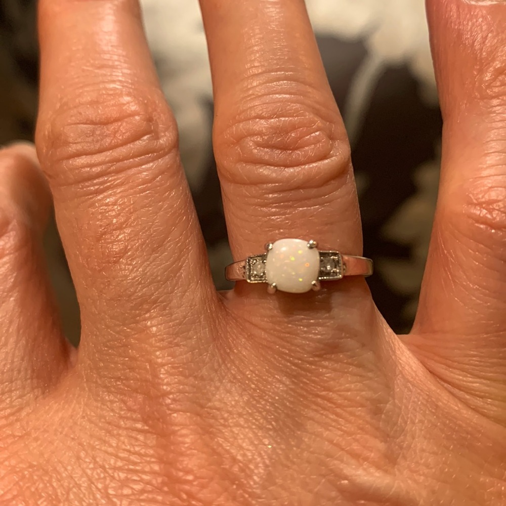 Genuine Opal ring